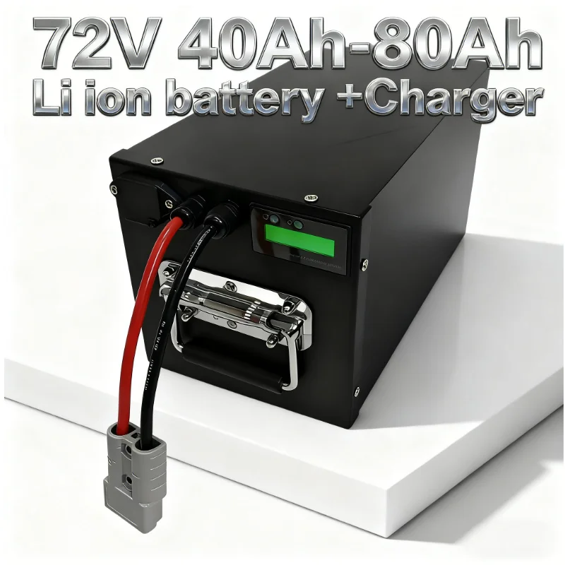 72V 40Ah Lifepo4 Battery Pack - 72V 40-80Ah Lithium-Ionen-Akku mit BMS für