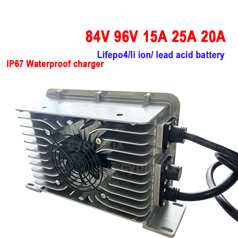 96V 25A 20A 15A 84V IP67 Wasse – 84V 20A Smart Charger Bewertung und Preis