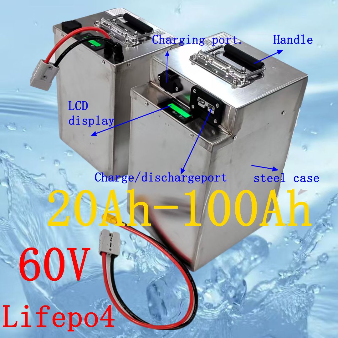 LIFEPO4 60V 60Ah 100Ah 60V 80A – 72V 40Ah Lifepo4 Battery Pack Bewertung und Preis