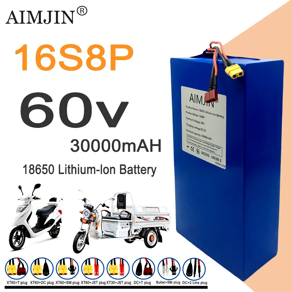 16S8p 1000-3000W Nagelneue Lit – 60V 50Ah Electric Scooter Battery Bewertung und Preis