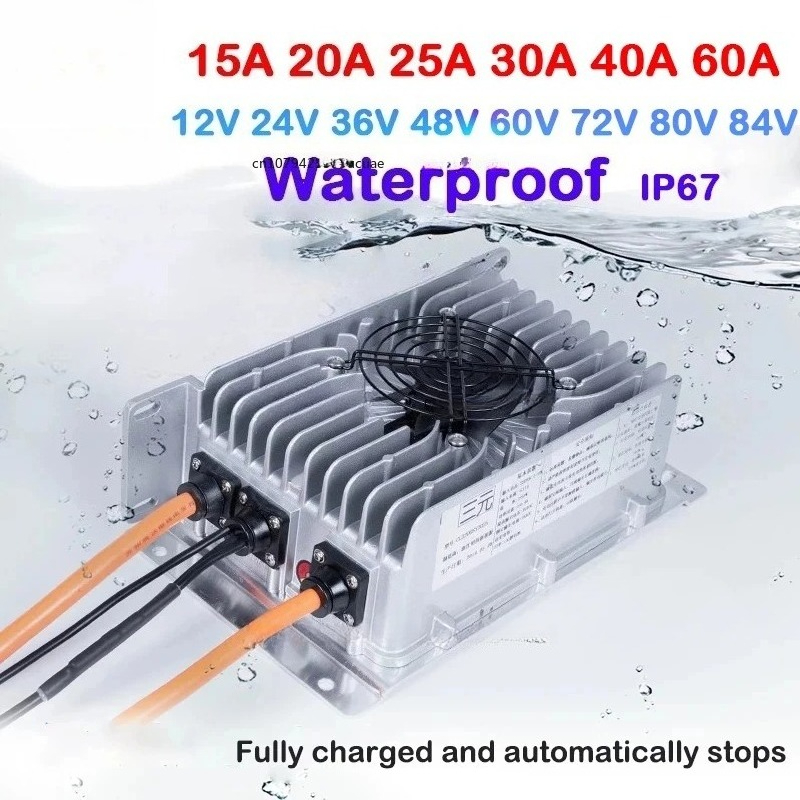 24V 48V 60V 72V 80V 84V 100,8V – 72V 15A Fast Charger Bewertung und Preis