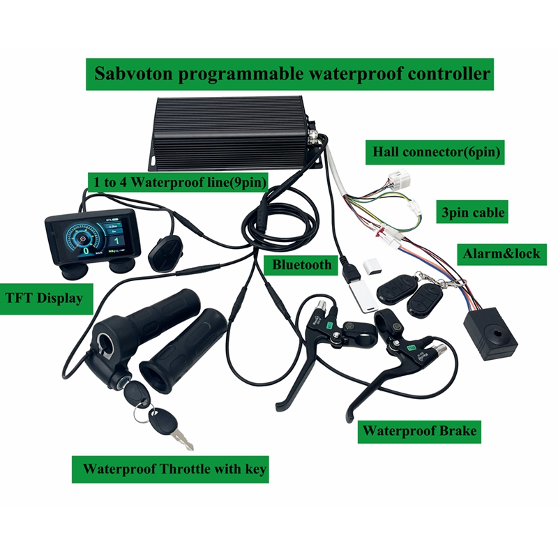 Sabvoton(MQCON) SVMC V2 72V 80 – 72V 100A Sabvoton Controller Bewertung und Preis