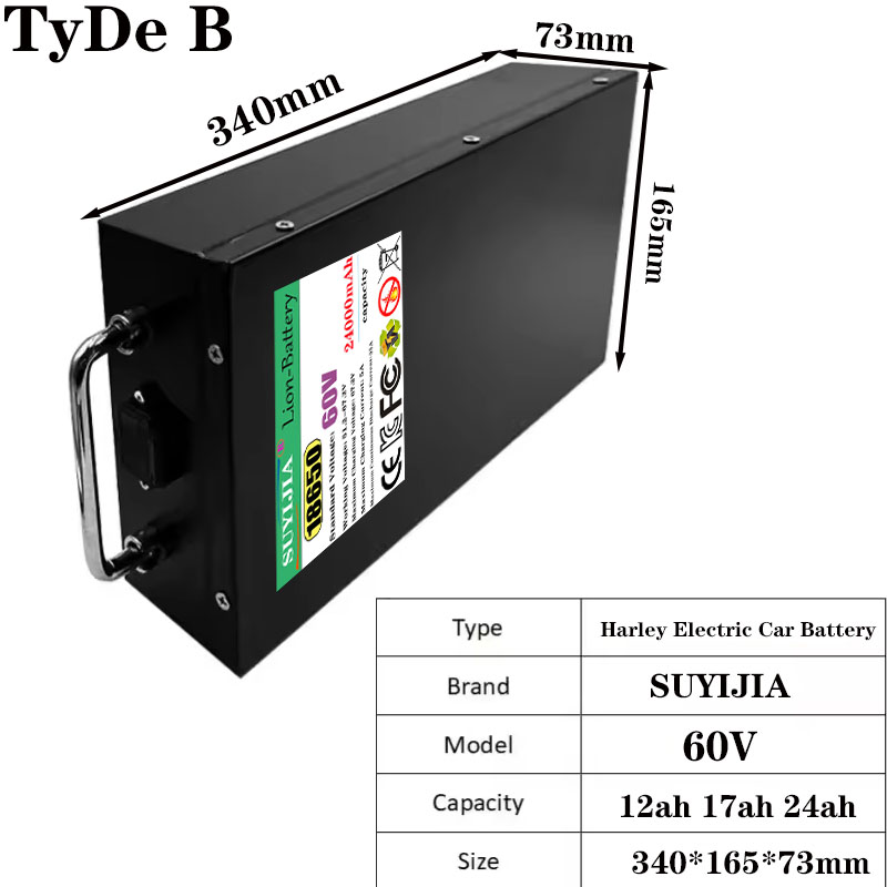 HarleyBatteryCitycocoElectricB – 60V 50Ah Electric Scooter Battery Bewertung und Preis